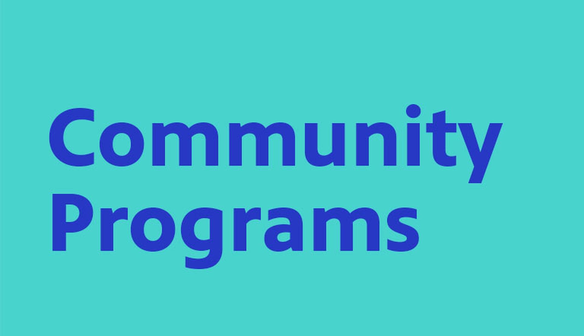 community-programs